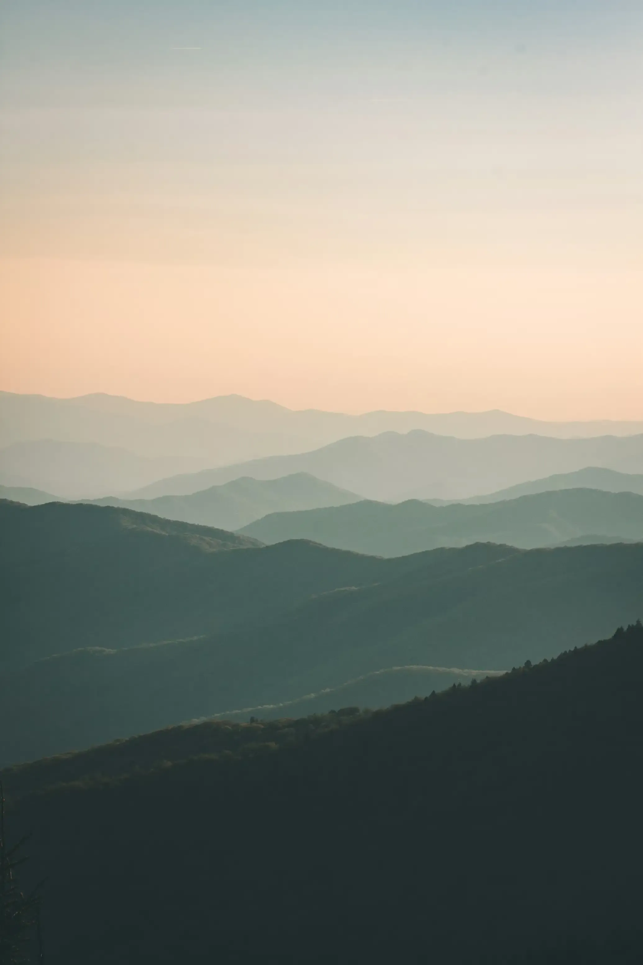 Smoky Mountains morning mist
